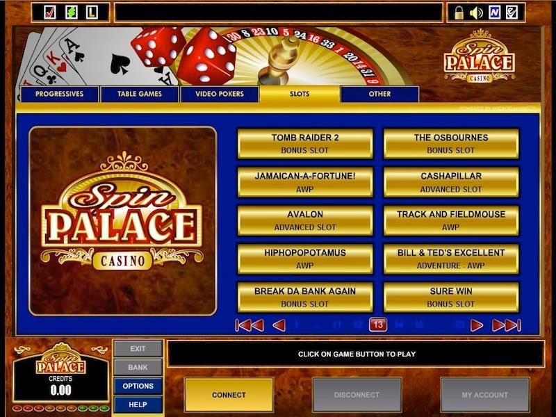 Spin Palace Casino Review 2020 Australian Casino Site